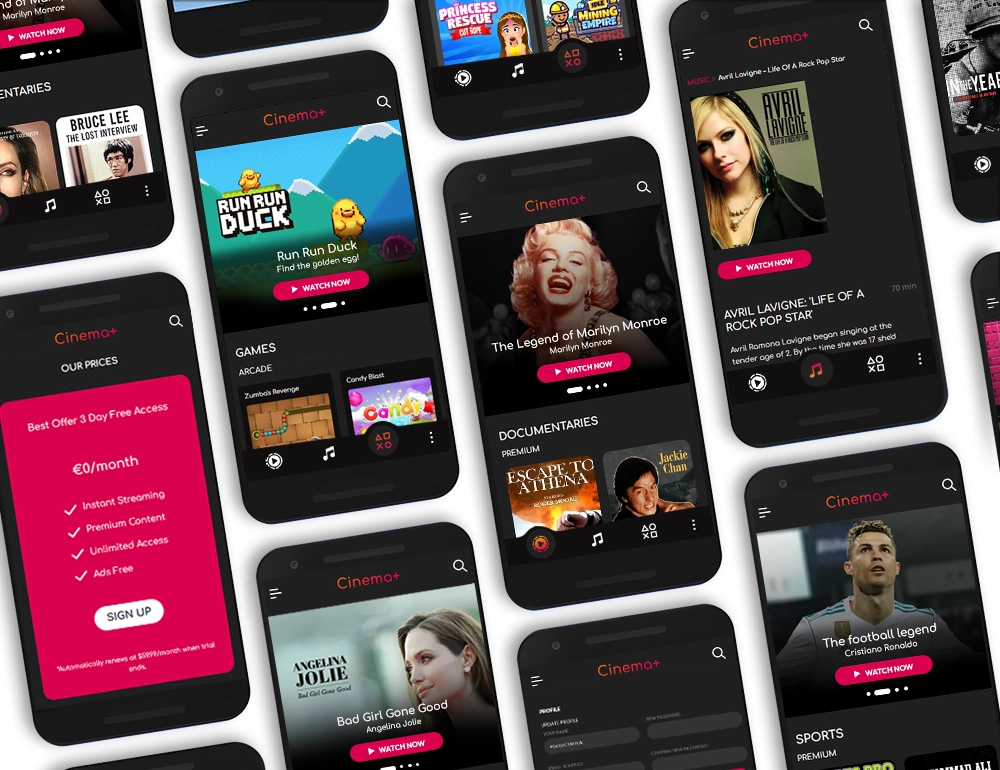 Cinema streaming hub project