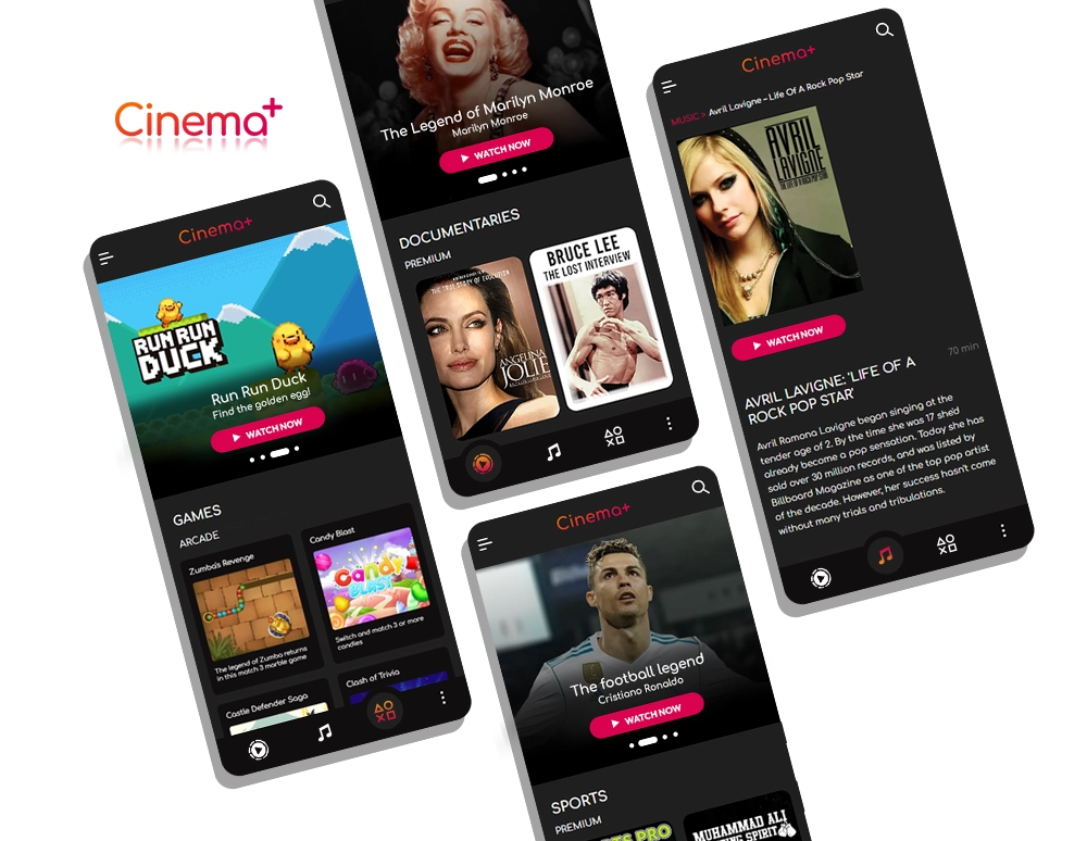 Cinema streaming hub project